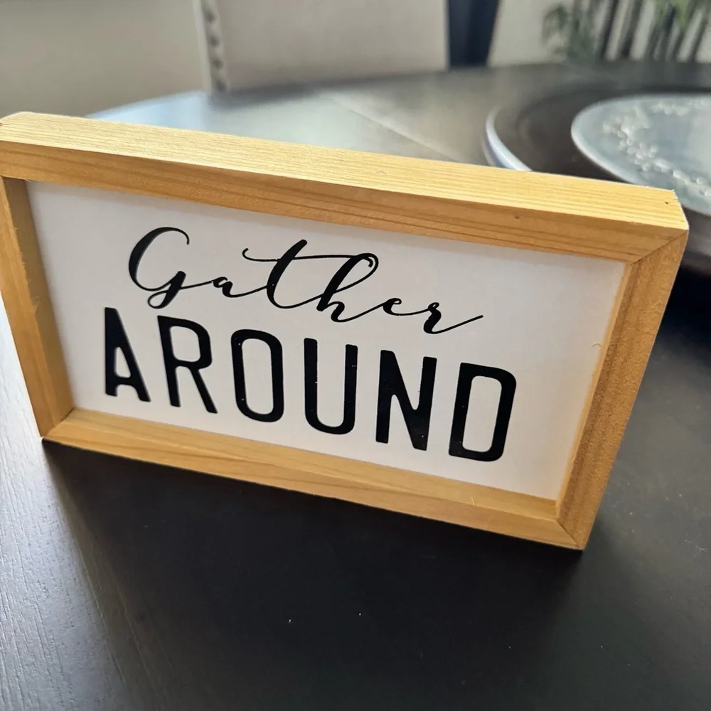 Hobby Lobby Table Wall Accessories - Modern Farmhouse Framed Sign